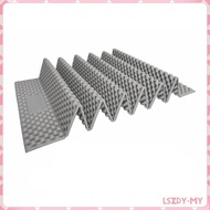 [lszdy] IXPE Foam Camping Mat with Aluminum Film Waterproof Folding Camping Sleeping Mat Egg-Crate F