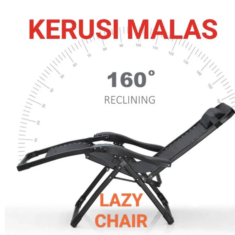 Kerusi Malas Lipat/ Kerusi Malas boleh Laras