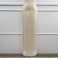 JN347 Soft Cotton Fabric Thousand-Year-Old Rose Pattern Ivory Cream Color Size 2 Yards