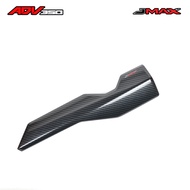 กันร้อนเล็ก ADV 350 JMAX ตรงรุ่น ลายฟิล์มคาร์บอน 6D
