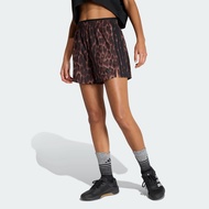 adidas Gym & Training Workout Essentials Leopard Woven Shorts Women Brown JZ4935