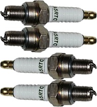 FEPLEO 4pcs Set Small Engine Part Spark Plug EU2000i A5RTC Gx100 NGK CR5HSB Spark Plug