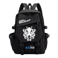 Arena Breakout White Wolf Company students cartoon backpack outdoor travel bag fashionable multifunc
