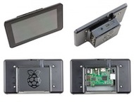 Raspberry Pi 7吋觸控螢幕外殼(Pi 3B / 3B+適用，Pi 4不適用)