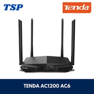 TENDA AC1200 AC6 WIFI ROUTER SMART DUAL BAND