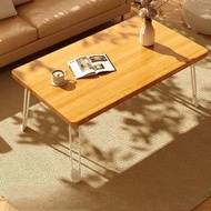 可攜式可折疊桌子新型桌子可折疊桌子復古簡易鐵腿長方形桌子家用(平行進口)