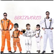 Costume Occupation Astronaut Spece Man Kids And Adults For School Performance Event