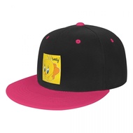 Tweety Hip-Hop Baseball Cap Printed Cap Sun Hat Board Cap Hip-Hop Hip-Hop Hat Flat-Brimmed Hat Trend