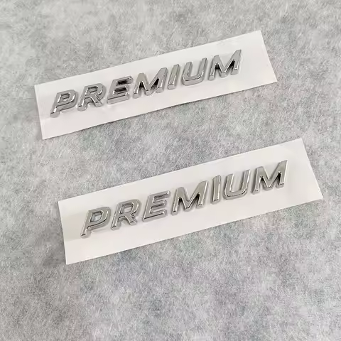ABS Chrome High-profile Premium Logo Car Sticker For KIA RIO K2 K3 K3S K5 KX5 Sportage R Forte SOREN
