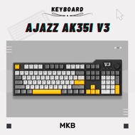 Ajazz AK35I V3/ V3 MAX 100% Full Build Keyboard Kit Hot-Swappable Programmable RGB Screen 5 Layer Da