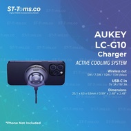 Aukey MagFusion GameFrost Qi2 Active Cooling Wireless Charger - LC-G10