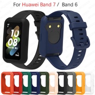 TPU Protective Case For Huawei Band 7 / band 6 Screen Protectors Cover Bumper Shell