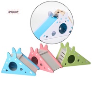 (SPTakashiF) Hamster Hideout Cute Exercise Toy  Hamster House with Ladder Slide