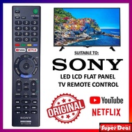 Sony LED LCD Smart TV remote control Netflix YouTube (RMT-TX300P)