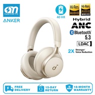 Anker A3035 Space One Active Noise Cancelling Headphones by Anker - 40H Playtime LDAC Hi-Res Audio B