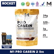 Muscle First (M1) Pro Gold Casein With Egg Power 2Lbs Whey Protein