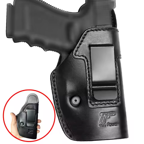 Universal Leather Holster Fit Glock 17/19/G43/Taurus G2C G3C G3/M&P/Hellcat/PRO/1911/P320 P365/CZP07