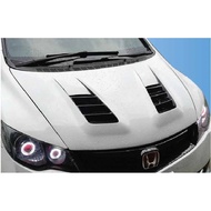 Honda Civic FD JS Racing Bonnet Fiber