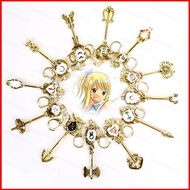 NT3 FAIRY TAIL Keychain Anime Zodiac Spirit Keyring Aquarius Capricorn Virgo Loke Cosplay Key Chain 