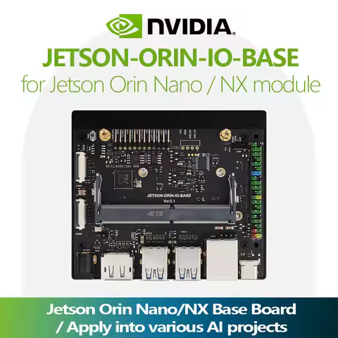 Jetson Orin Nano/NX AI Base Board, Waveshare Orin Nano/NX Base Board Based on Jetson Orin Nano and J