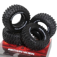 4PCS 95mm 1.9inch Rubber Tiresfor 1/10 Traxxas TRX4 TRX6 Defender AXIAL SCX10 RC4WD D90 90046 7 VS4-