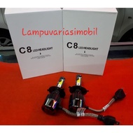 LED CAR 3 COLOR COLOR H4 C8.WATERPROOF CAN FLASH 2 COLORS headlamp