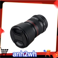 【A-NH】85Mm F1.8 Camera Lens SLR Fixed-Focus Large Aperture Lens Full Frame Portrait Lens for Nikon D850 D810 D780 Camera