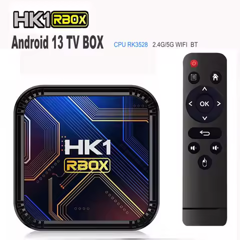 HK1 K8S Android 13 TV Box Rockchi RK3528 2.4G 5G Wifi BT HDR 8K Decoding