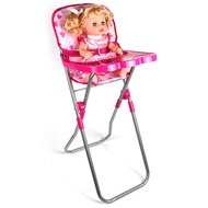 Kids Play House Toy Simulation Furniture Playset Baby Infant Doll Swing Bed