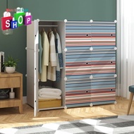 BLUE LINE 9 cube White DIY Multipurpose Wardrobe Cabinet Clothes Storage Organizer Almari Rak