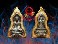 PlugClub N2911 龍婆格閃/卡賢 2517年 製作開光 拍勁 藥師佛 華麗 鑑定證 佛牌