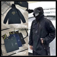 Arcteryx Men's Waterproof Jacket/GORE-TEX Material Jacket/Outdoor Windproof Jacket (M-5XL)