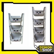 Shop - H6510 3-Tier Organizer Rack Multifunctional Rack for Goods and Clothes