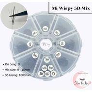 5D Fan wppy mix (9-15mm) eyelash extensions