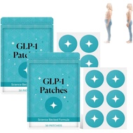 Ledisa Glp1 Patches, 2025 New Glp1 Weight Loss Patches, One Bag/30 Pieces, Gentle and hing, Natural 