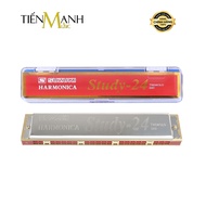Kèn Harmonica Tremolo Suzuki Study 24 Lỗ (Key C 24 Holes)