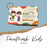 [ READY STOCK ] Mask budak 3ply 50 pcs