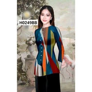 Duck blue turtleneck shirt