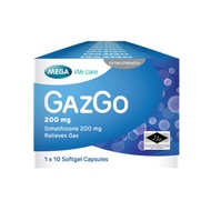 MEGA GAZGO 200MG 10S X 10