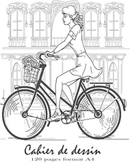 Cahier de dessin: Mon carnet de dessin A4 | Carnet de croquis pour dessin, peinture, aquarelle, esqu