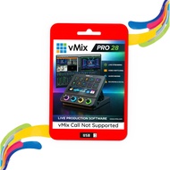 vMix Pro 28 Live Streaming Software for Windows