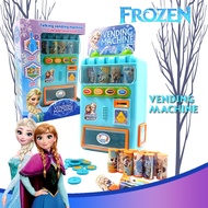 Frozen Vending Machine Pretend Playset Soft Drink Vending Machine Toys For Girls