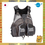 【DIRECT FROM JAPAN】Bassdash Fishing Vest — Stream Fishing Vest, Men's Outdoor Vest, One Size