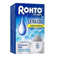 Rohto Extra Cool Eye Drops 13ml [Refreshing/ Immediate Cooling Relief/ Retain Moisture/ Eye mo/ Dry 