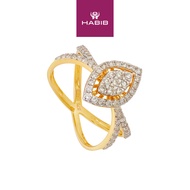 HABIB Diamond Ring in 375/9K Yellow Gold 274171025(YG)