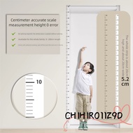 CHIHIRO11Z9D Child Growth Chart, 2M Height Removable Height Measurement Sticker,  Self-adhesive Wate