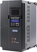 Mollom 7.5KW 220V Single to 3 Phase Invert Phase Converter-10HP 32A Input/Output IPC for 3PH Motor
