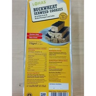 GLUTEN FREE BISCUIT LOHAS BUCKWHEAT SEAWEED COOKIES 170G EXP 02/2027