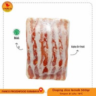 daging slice shortplate lemak 500gr