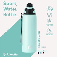 New Arrival FJbottle - 1 Liter Stainless Steel Portable Sports Bottle with Magnetic Bottle Cap Free 